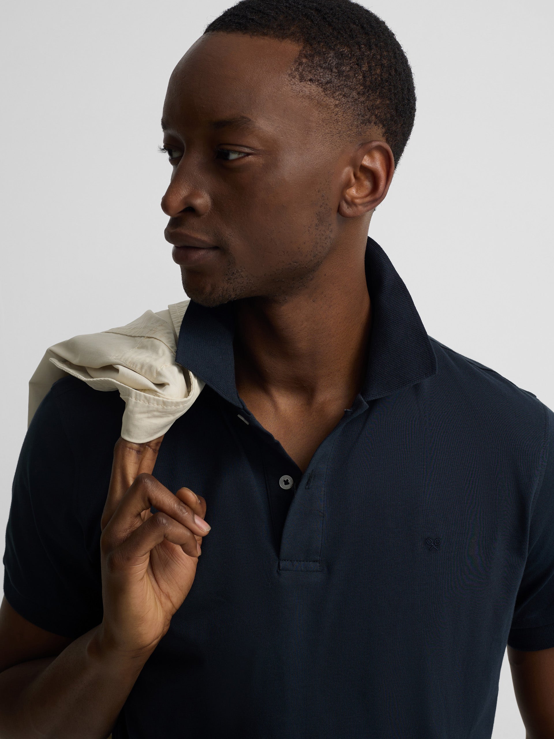 Polo sport bleu marine