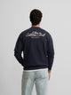 Navy blue Saint Tropez club sweatshirt