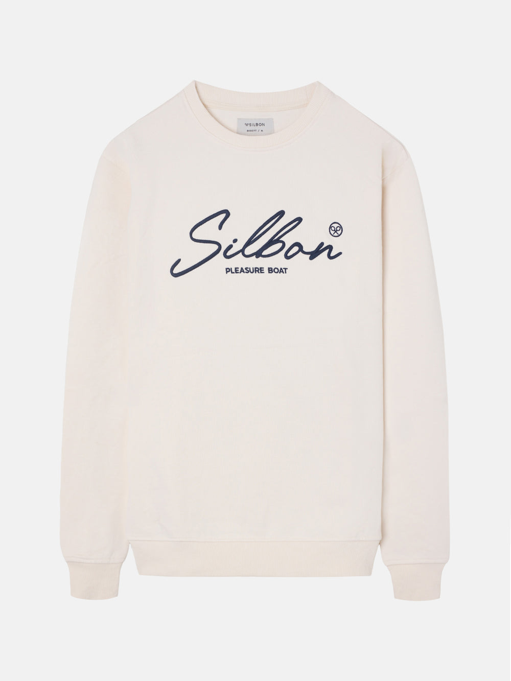 Sudadera pleasure crema