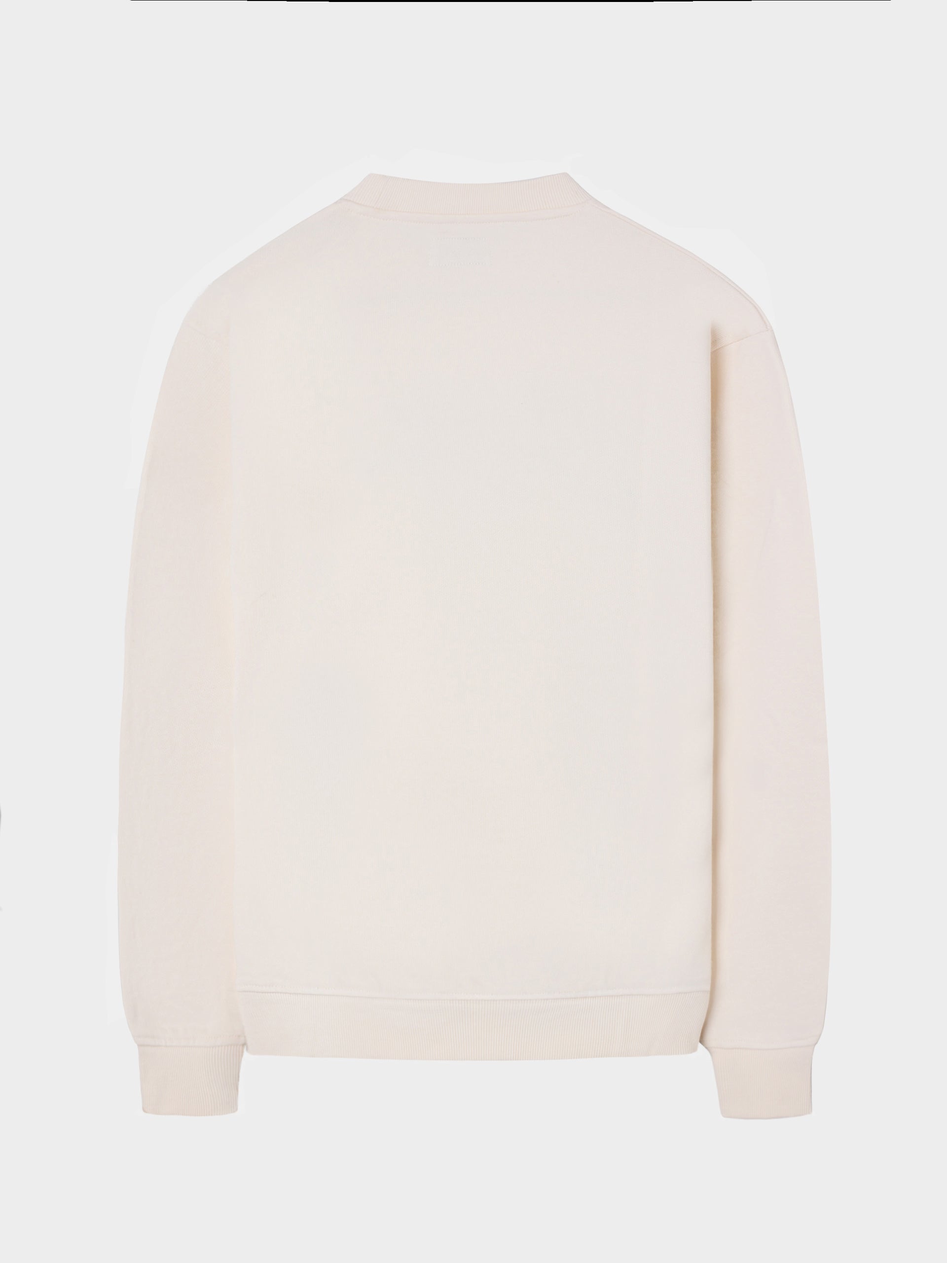 Sudadera pleasure crema