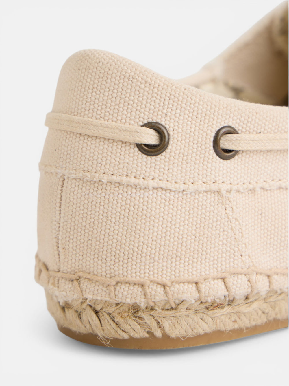Espadrille nautique beige
