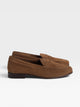 Zapato antifaz ante marron