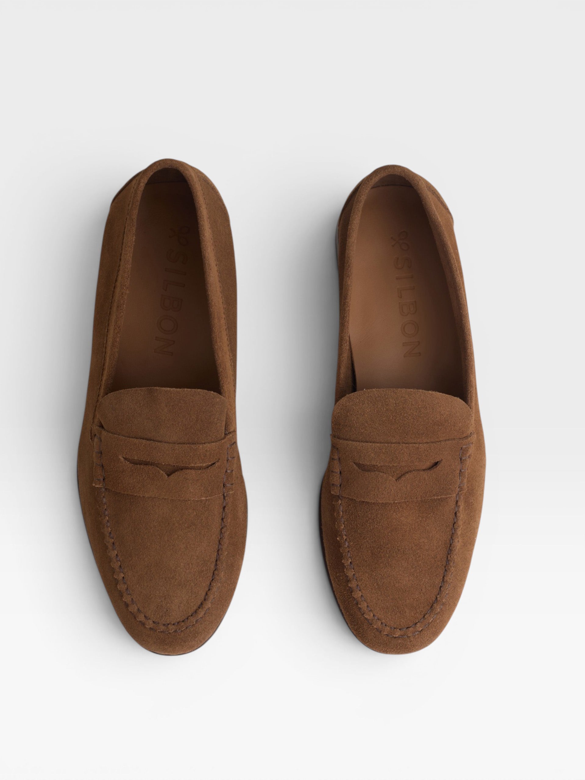 Zapato antifaz ante marron