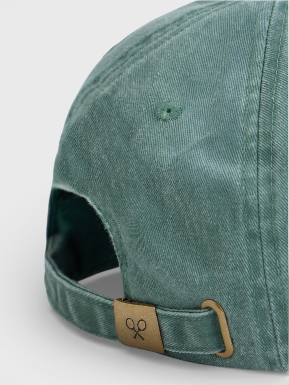 Gorra bordado medio verde