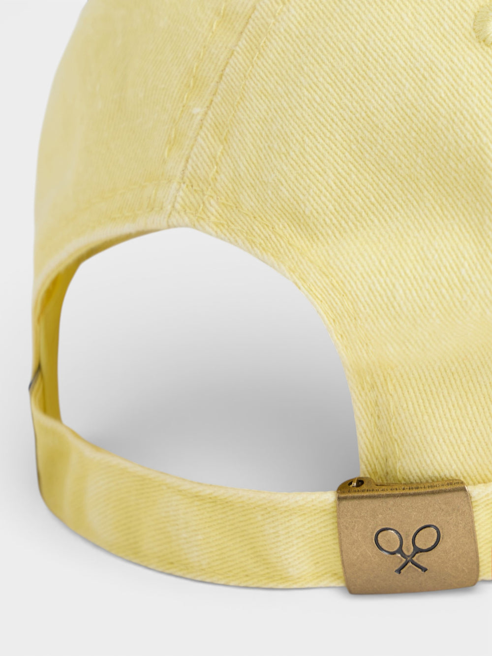 Boné Silbon estilo denim amarelo