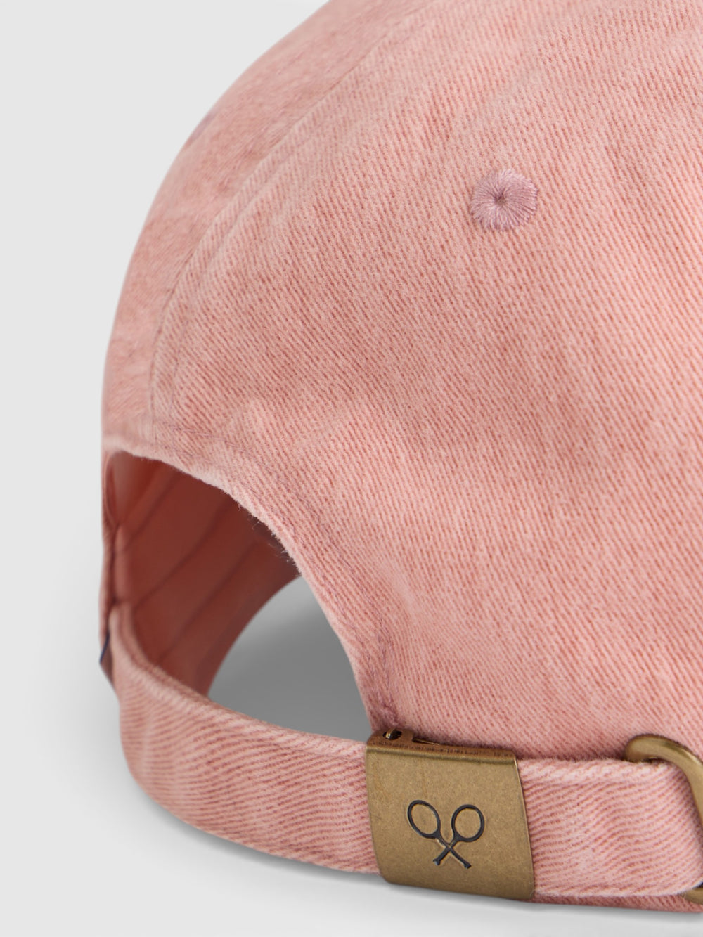 Boné Silbon estilo denim coral