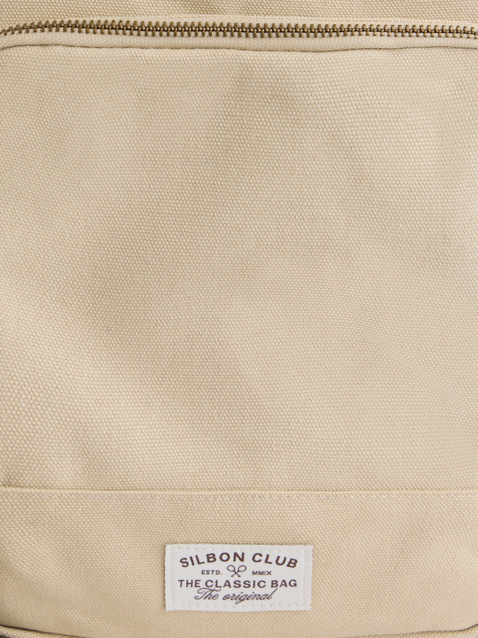 Medium beige racket backpack