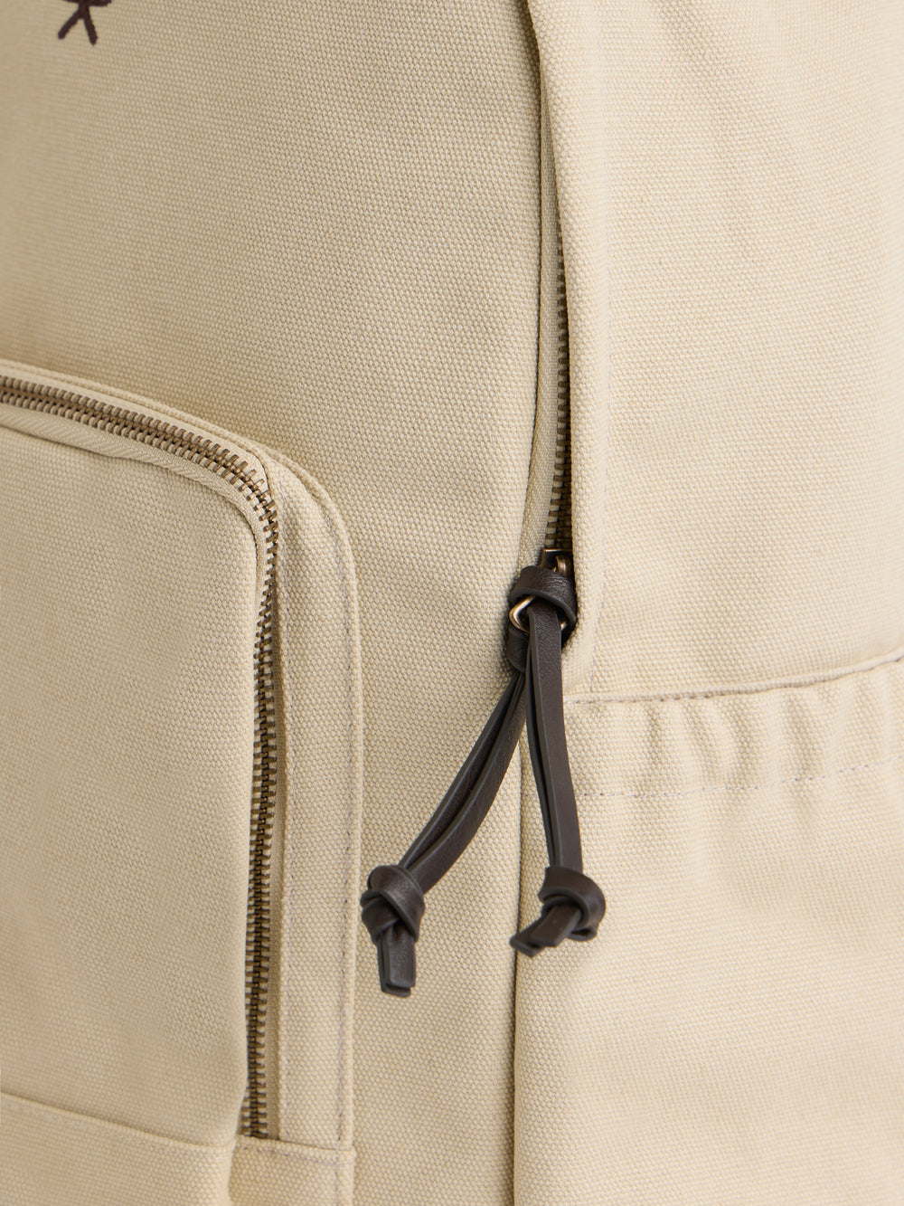 Mochila raqueta beige medio