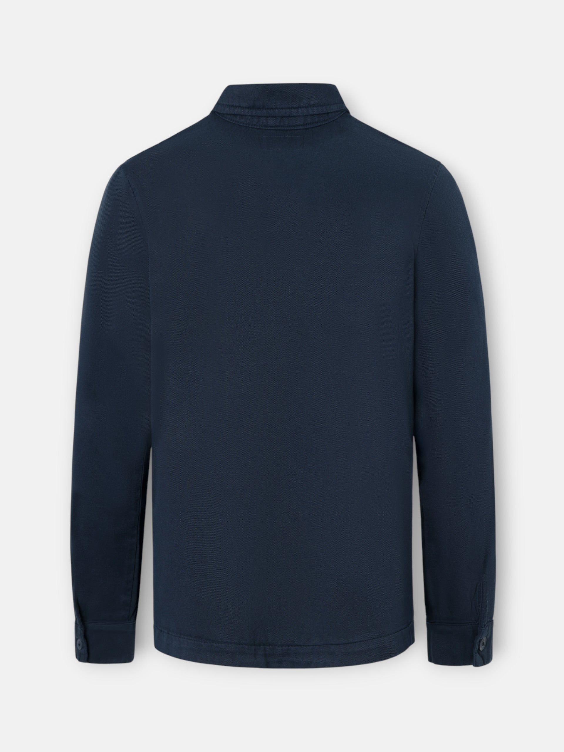 Sobrecamisa parches azul marino