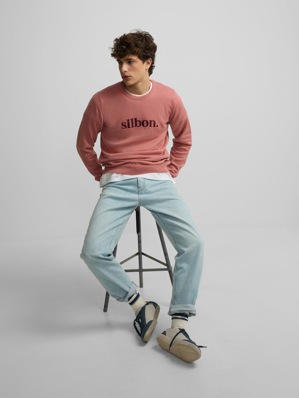 Jersey Silbon medio coral