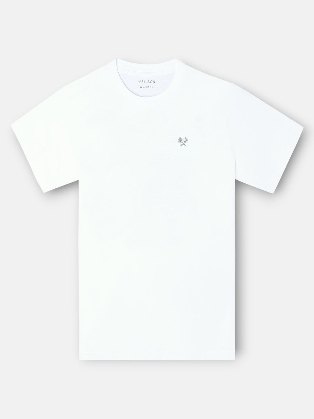 T-shirt après tennis blanc