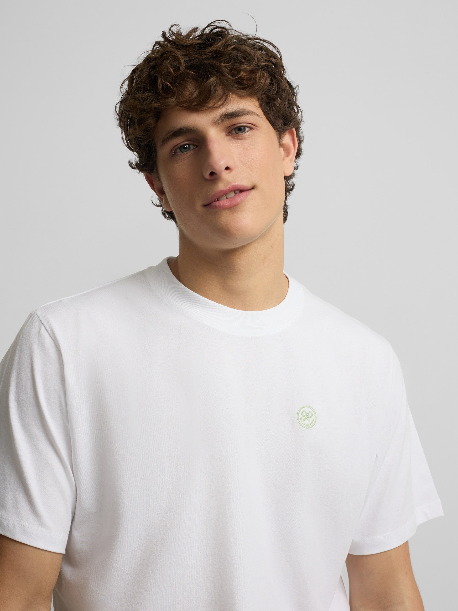 T-shirt summer games blanc