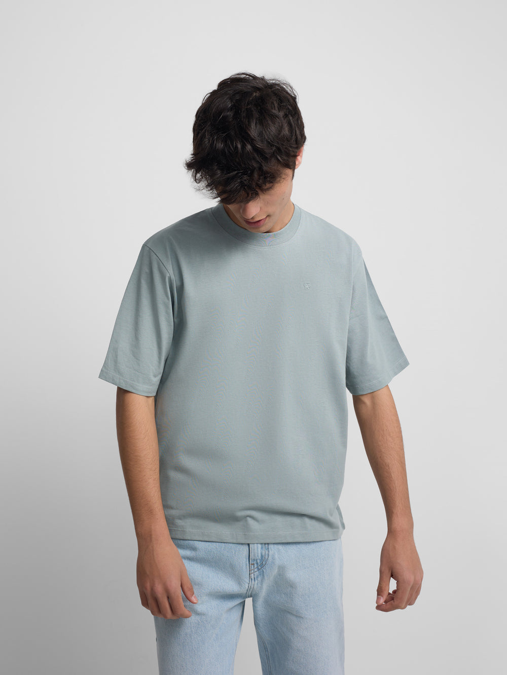 Camiseta special fit Silbon sunset party aguamarina