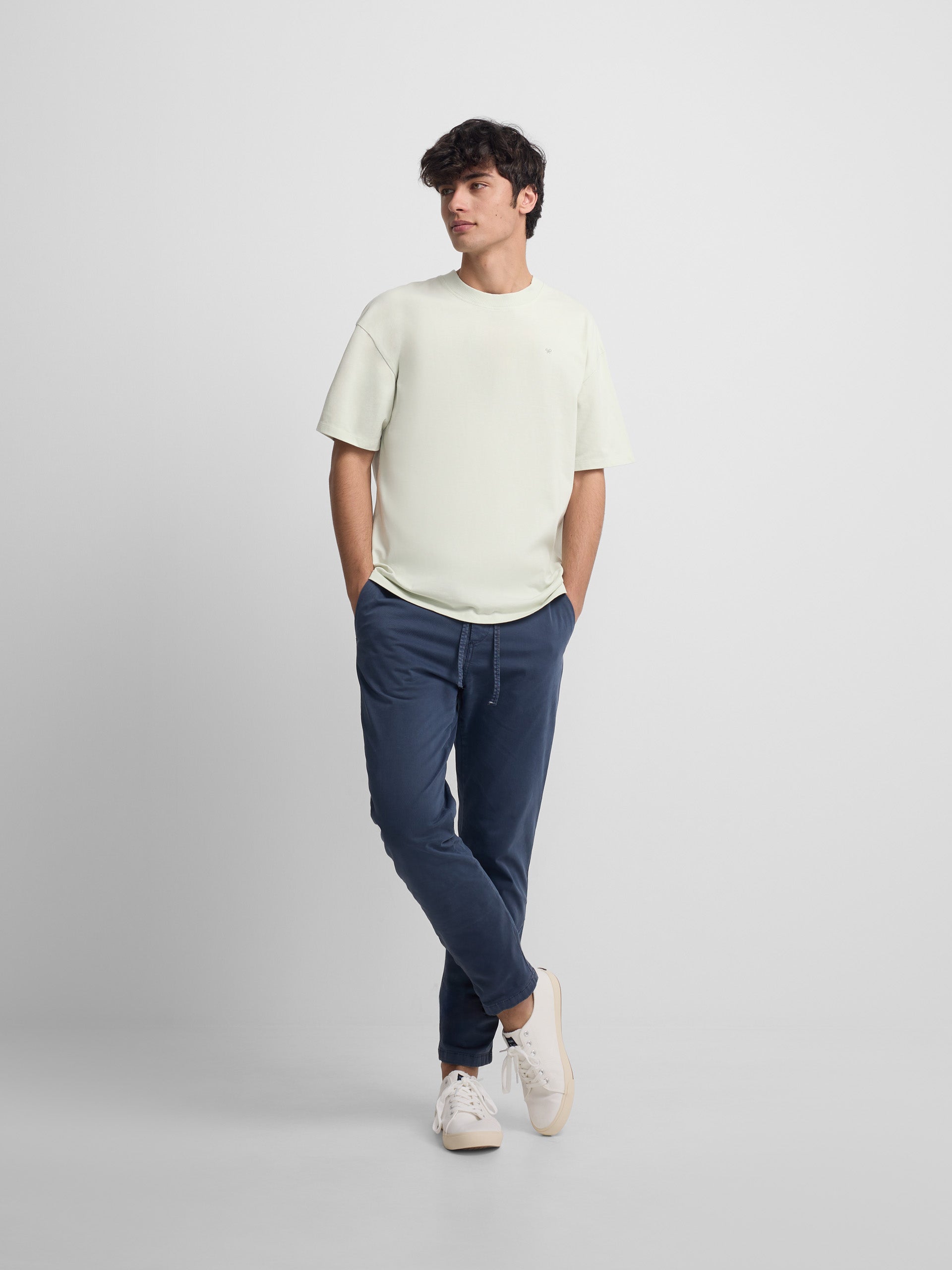 T-shirt relaxed fit planos de surf verde claro