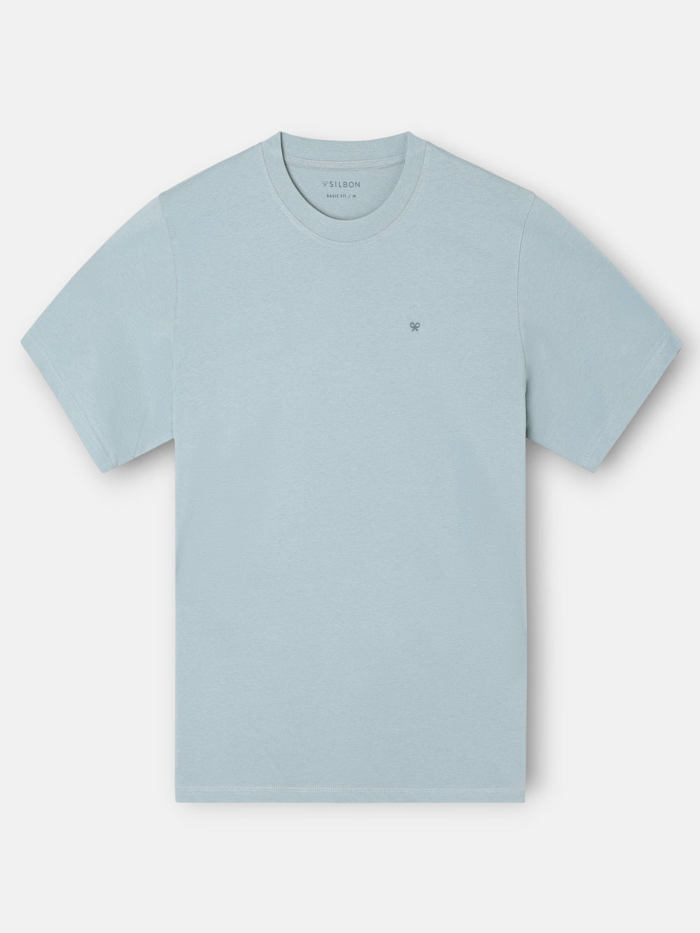 T-shirt slow summer vert gris