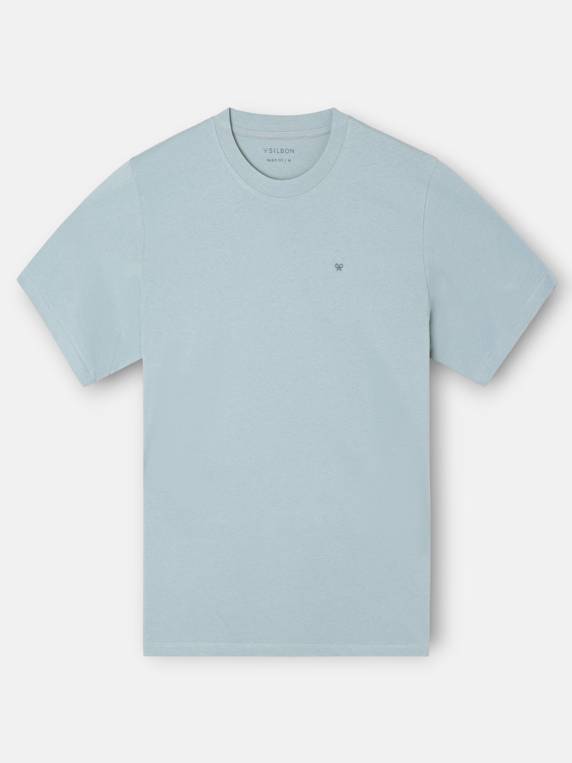 Camisola slow summer verde cinzento