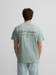 Camisola slow summer verde cinzento