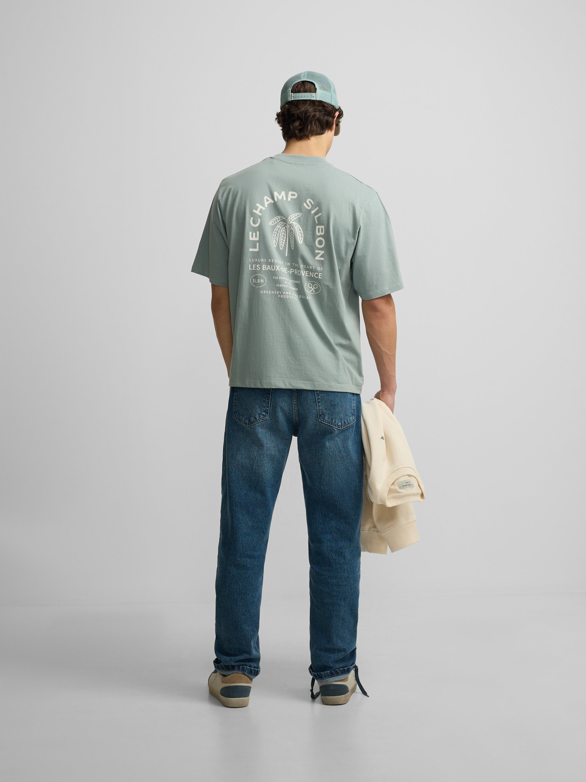 T-shirt coupe spéciale le champs vert