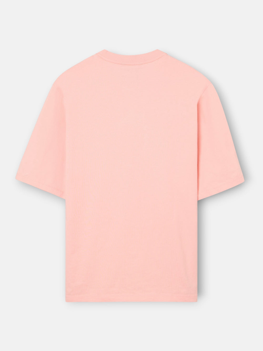 T-shirt coupe spéciale minilogo patch corail