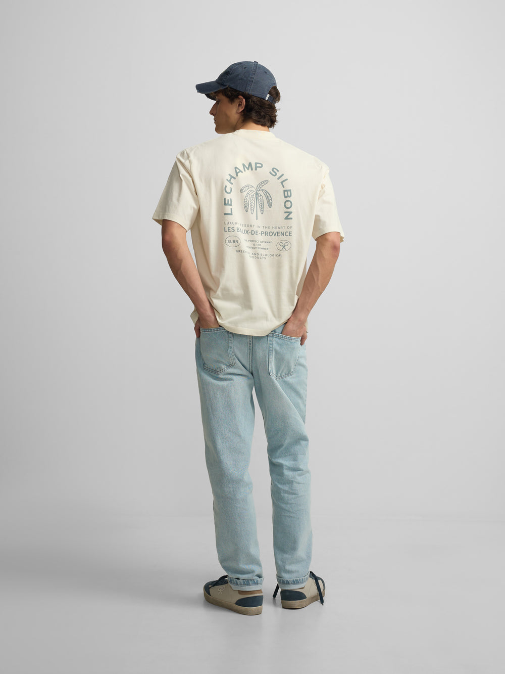 T-shirt coupe spéciale le champs crème