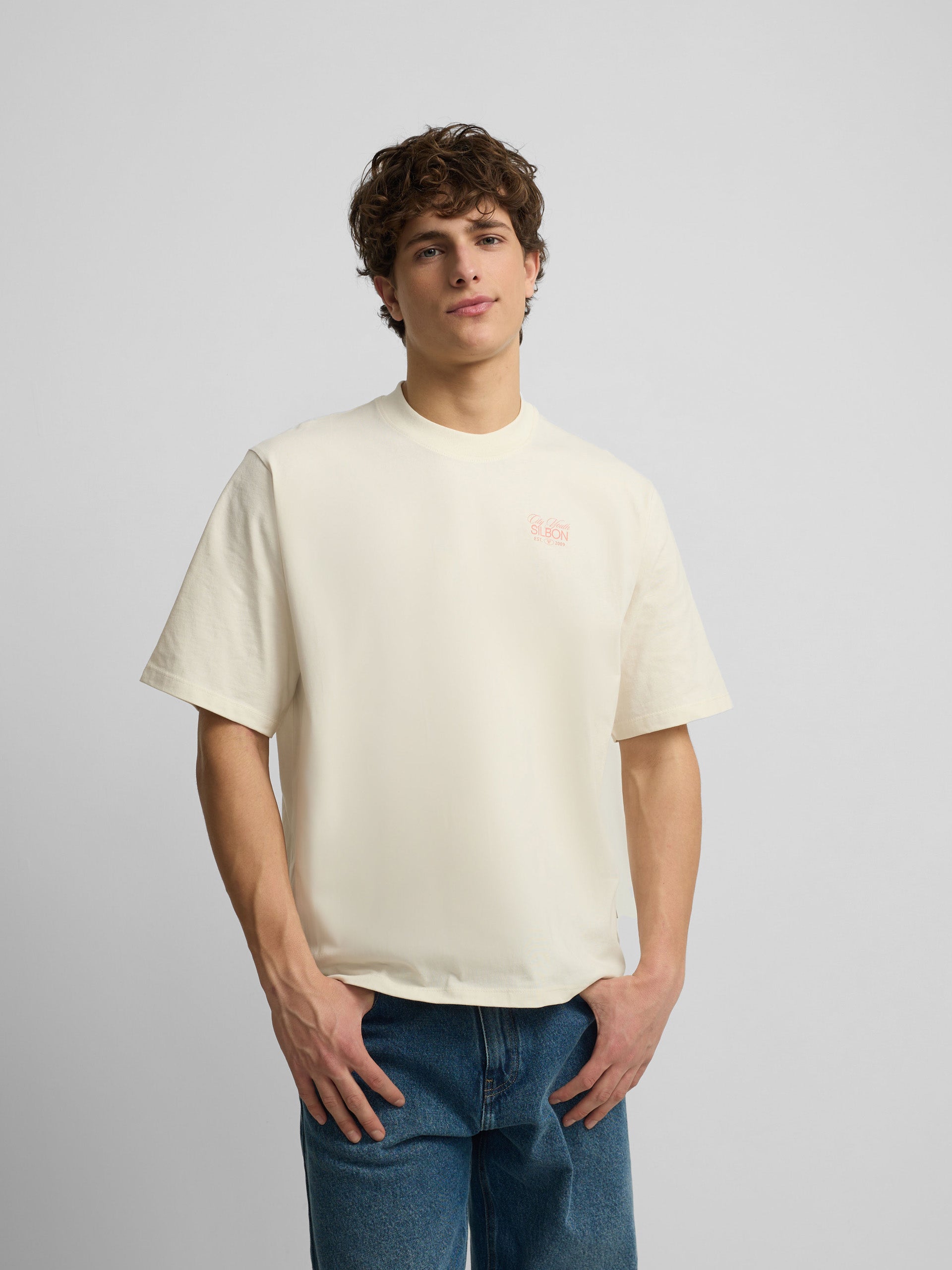 T-shirt special fit city youth creme