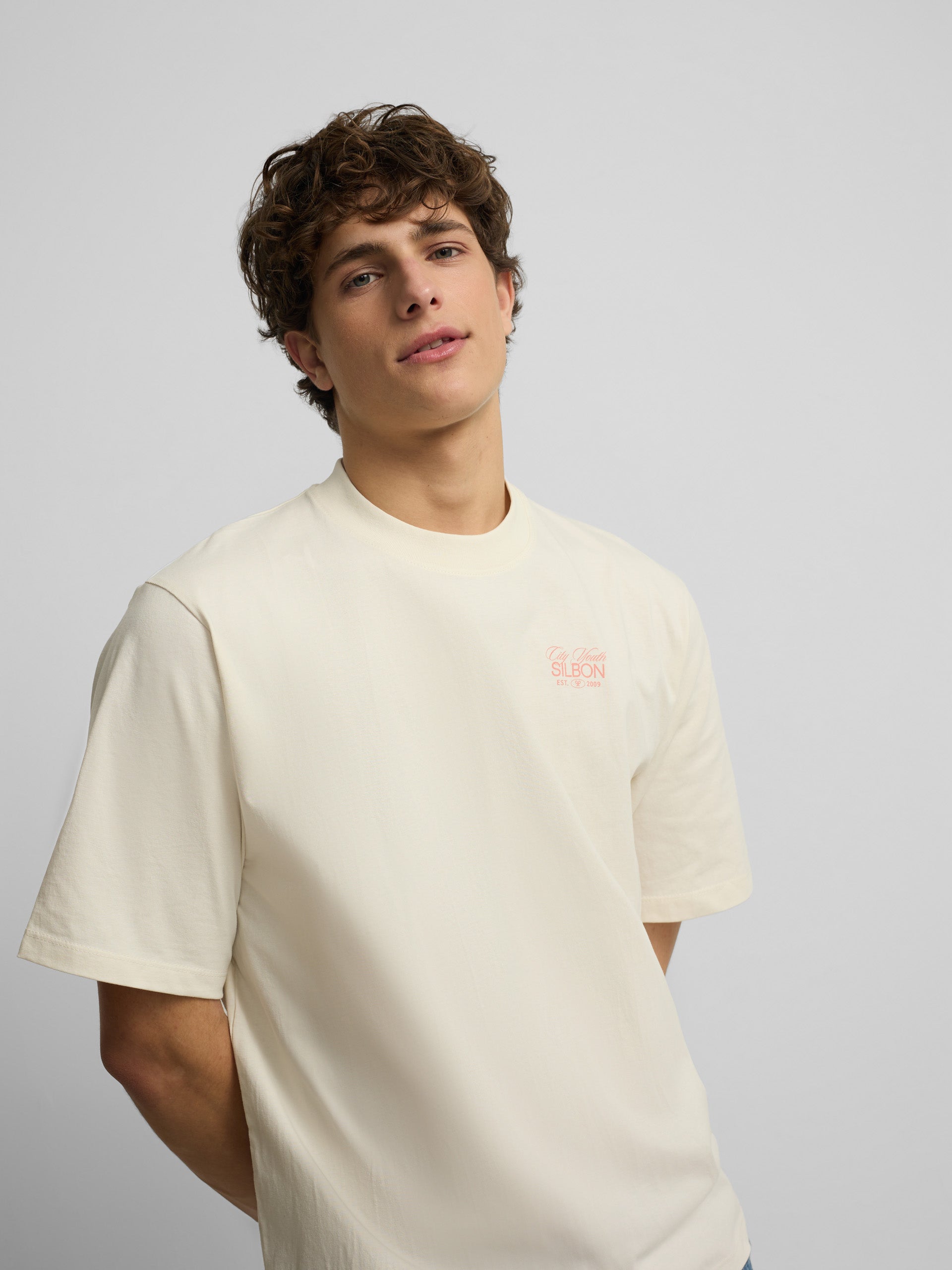T-shirt special fit city youth creme