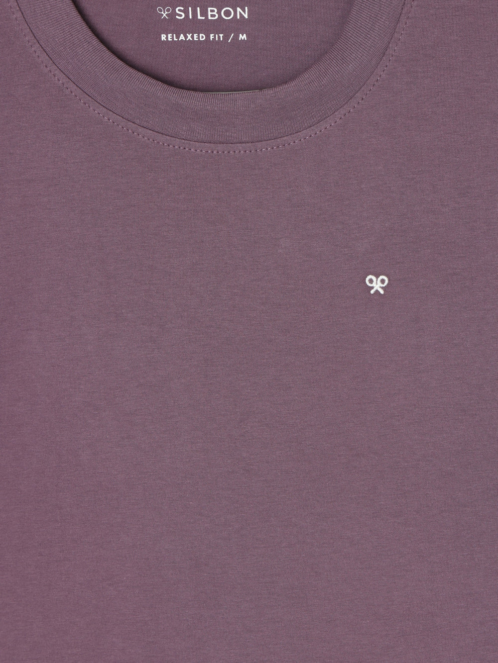Camiseta relaxed fit Silbon vacation purpura