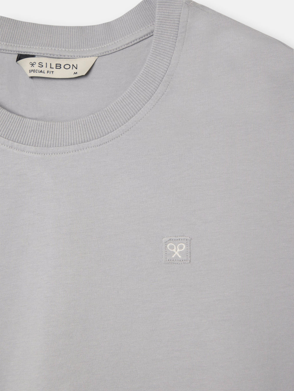 Camisola special fit minilogo patch cinzento