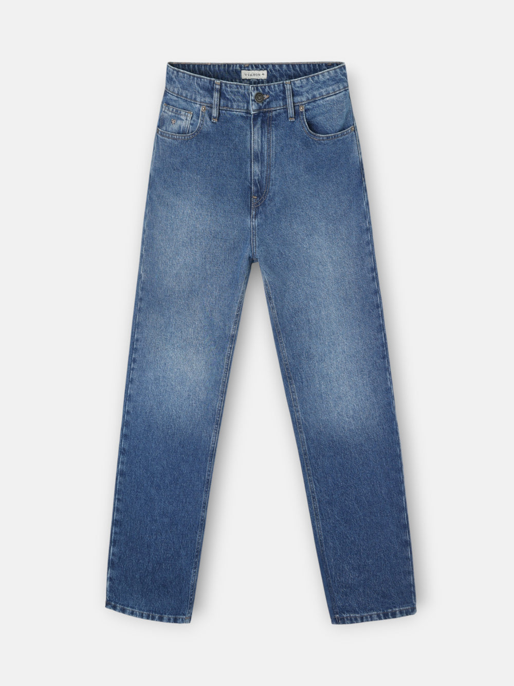 Pantalon sport denim tapered azul oscuro