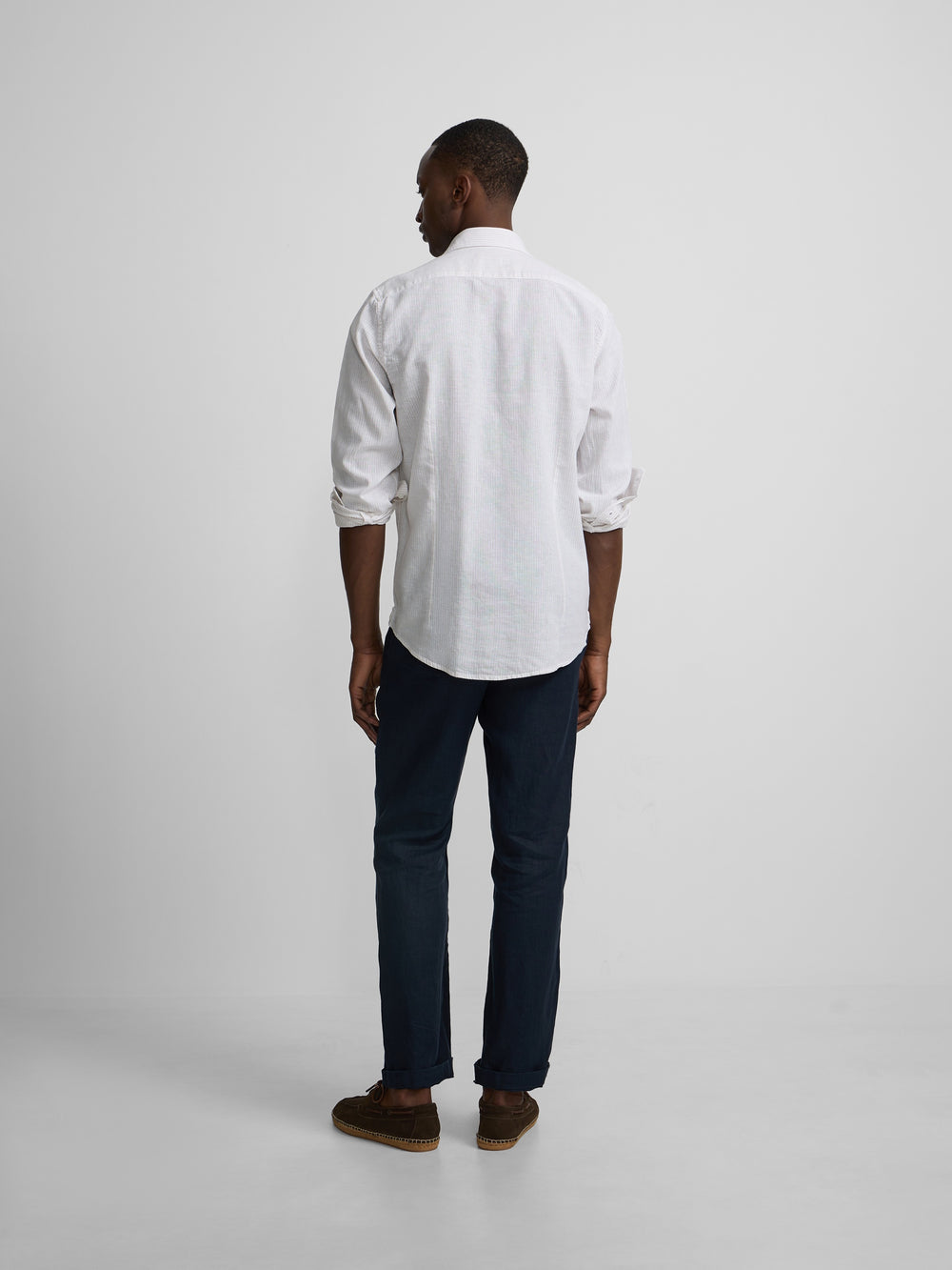 Pantalon sport jogger lino azul navy