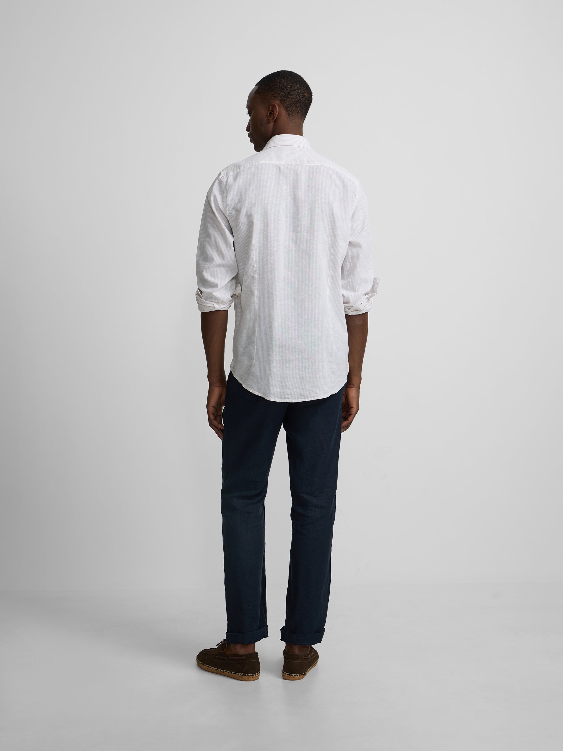 Pantalon sport jogger lino azul navy