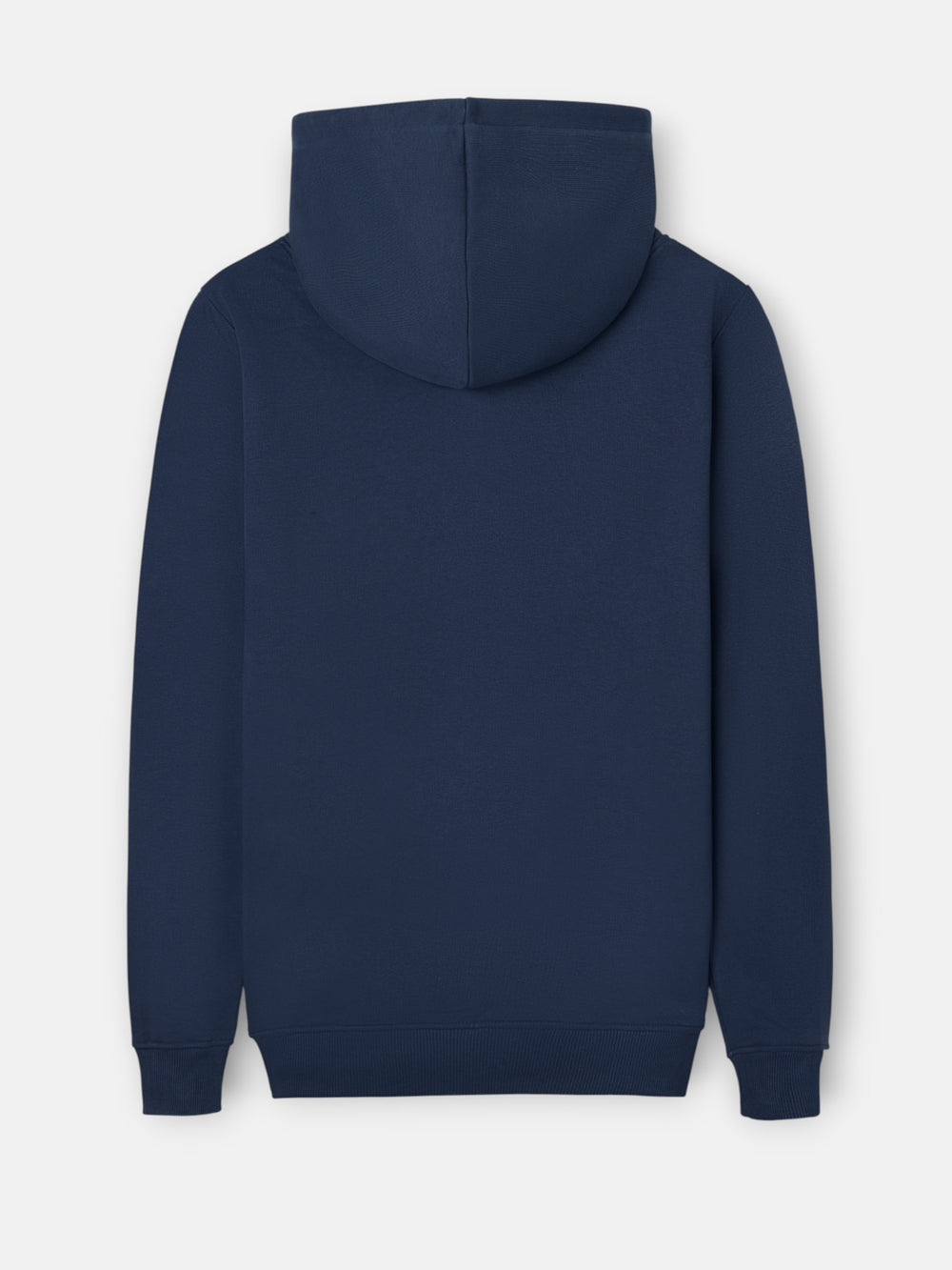 Sudadera capucha Silbon raqueta media azul marino
