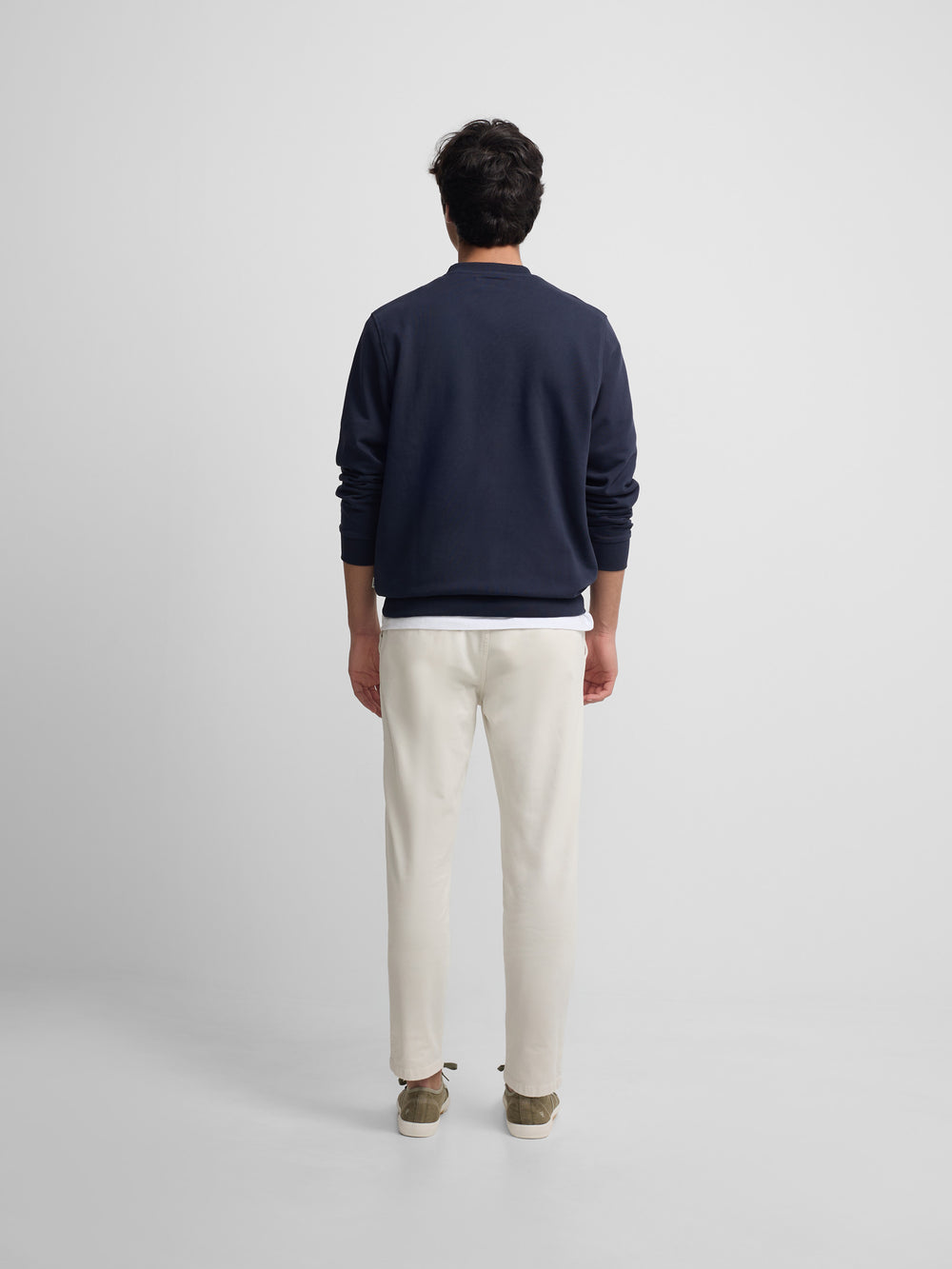 Sudadera Silbon bordado multicolor azul marino