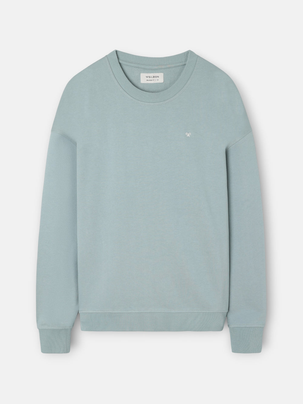 Sudadera relaxed fit plans verde gris