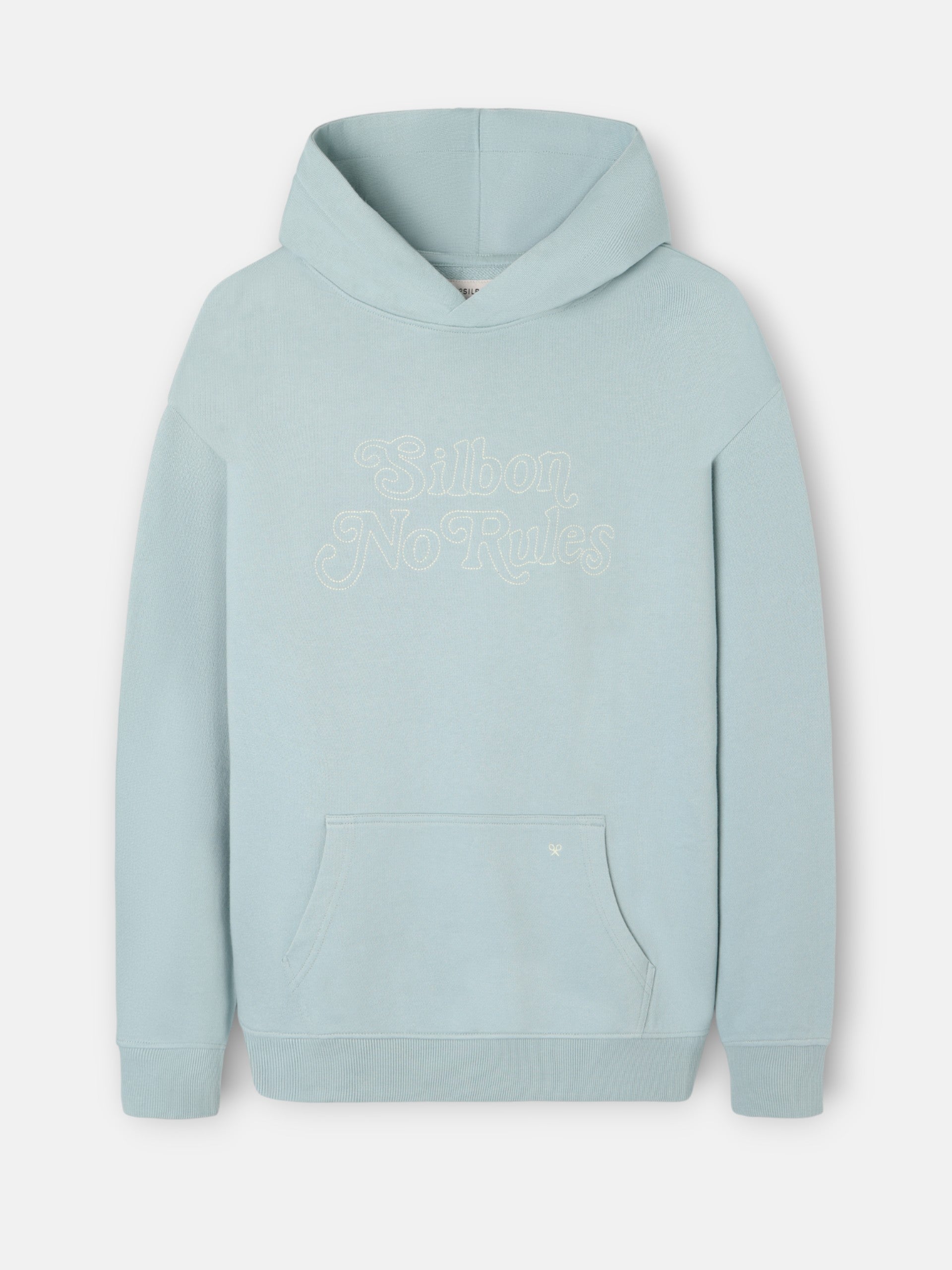 Sudadera relaxed fit hoodie no rules verde gris