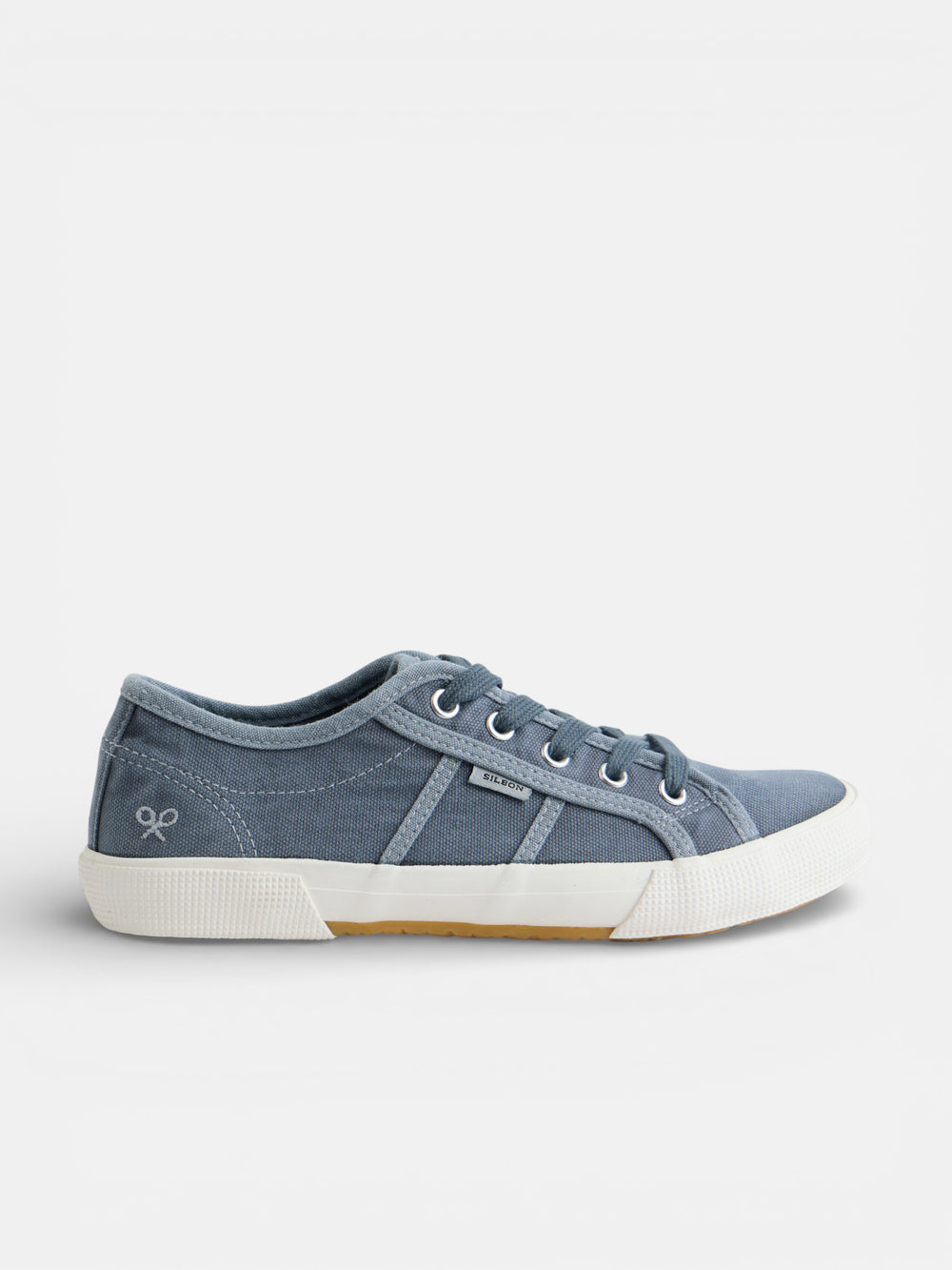 Zapatilla denim azul