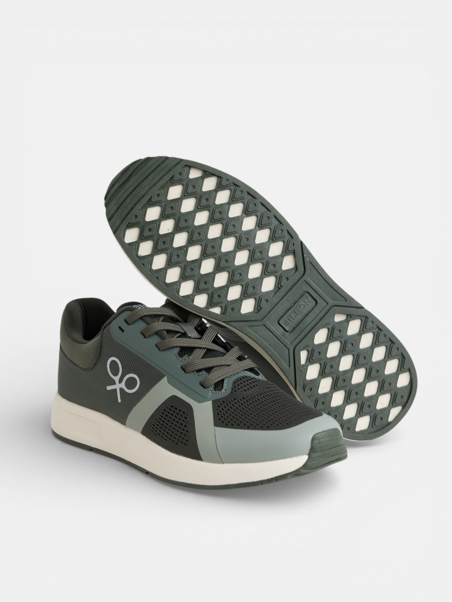 Dark green Slice Runner sneaker