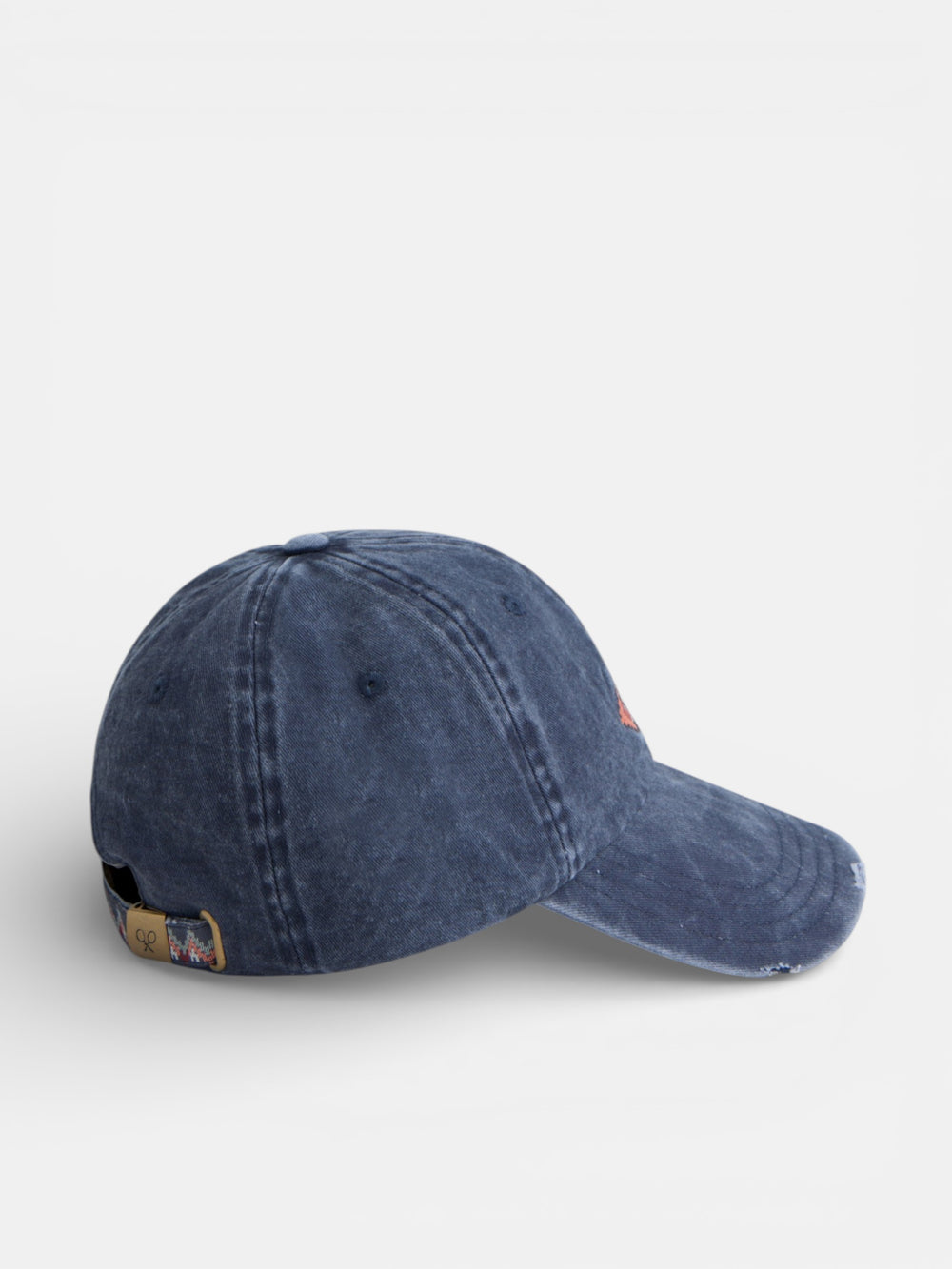 Gorra raqueta etnica azul marino