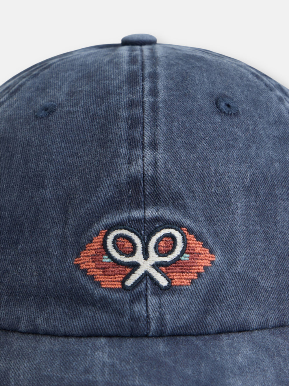 Gorra raqueta etnica azul marino