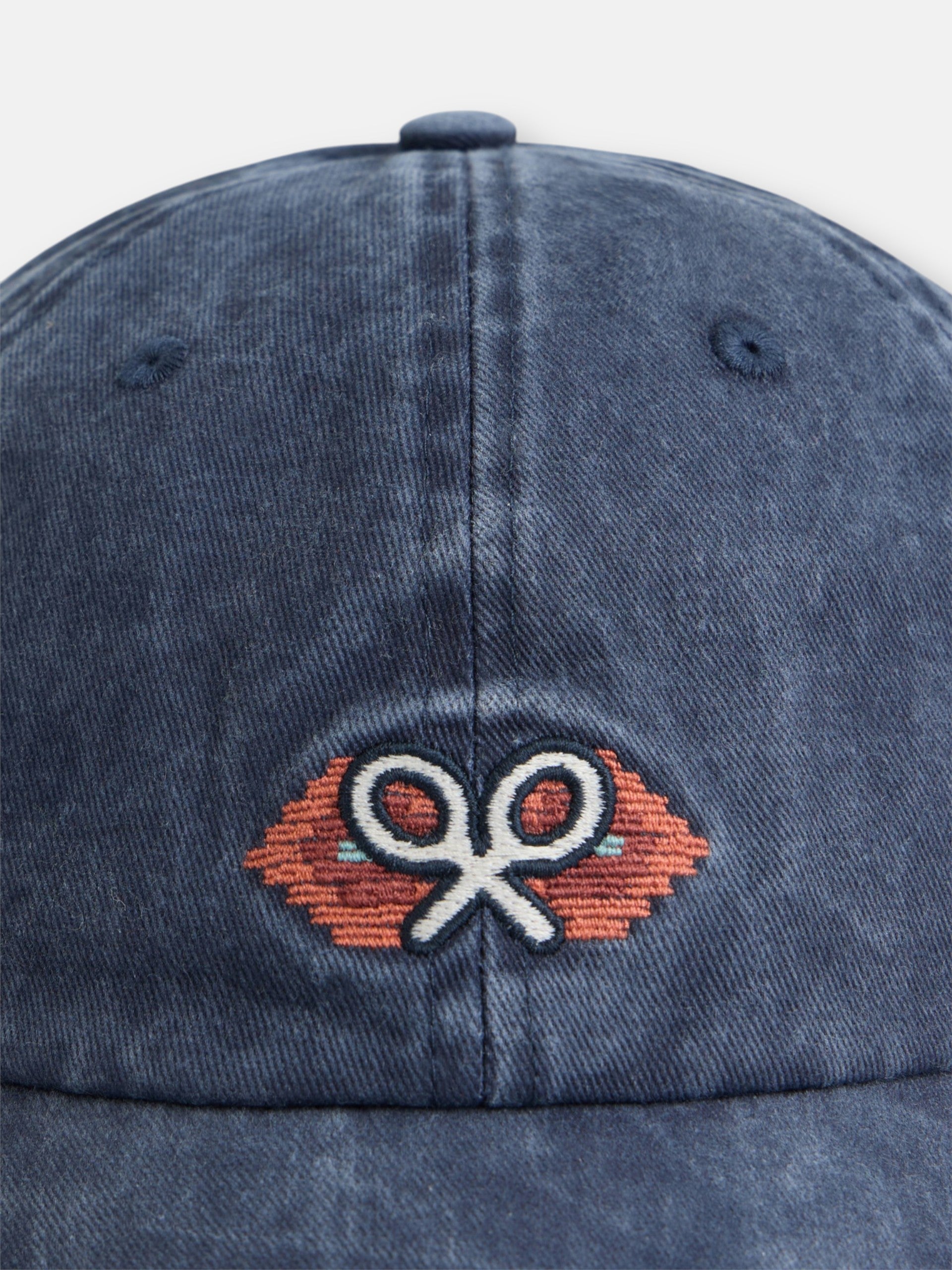 Gorra raqueta etnica azul marino