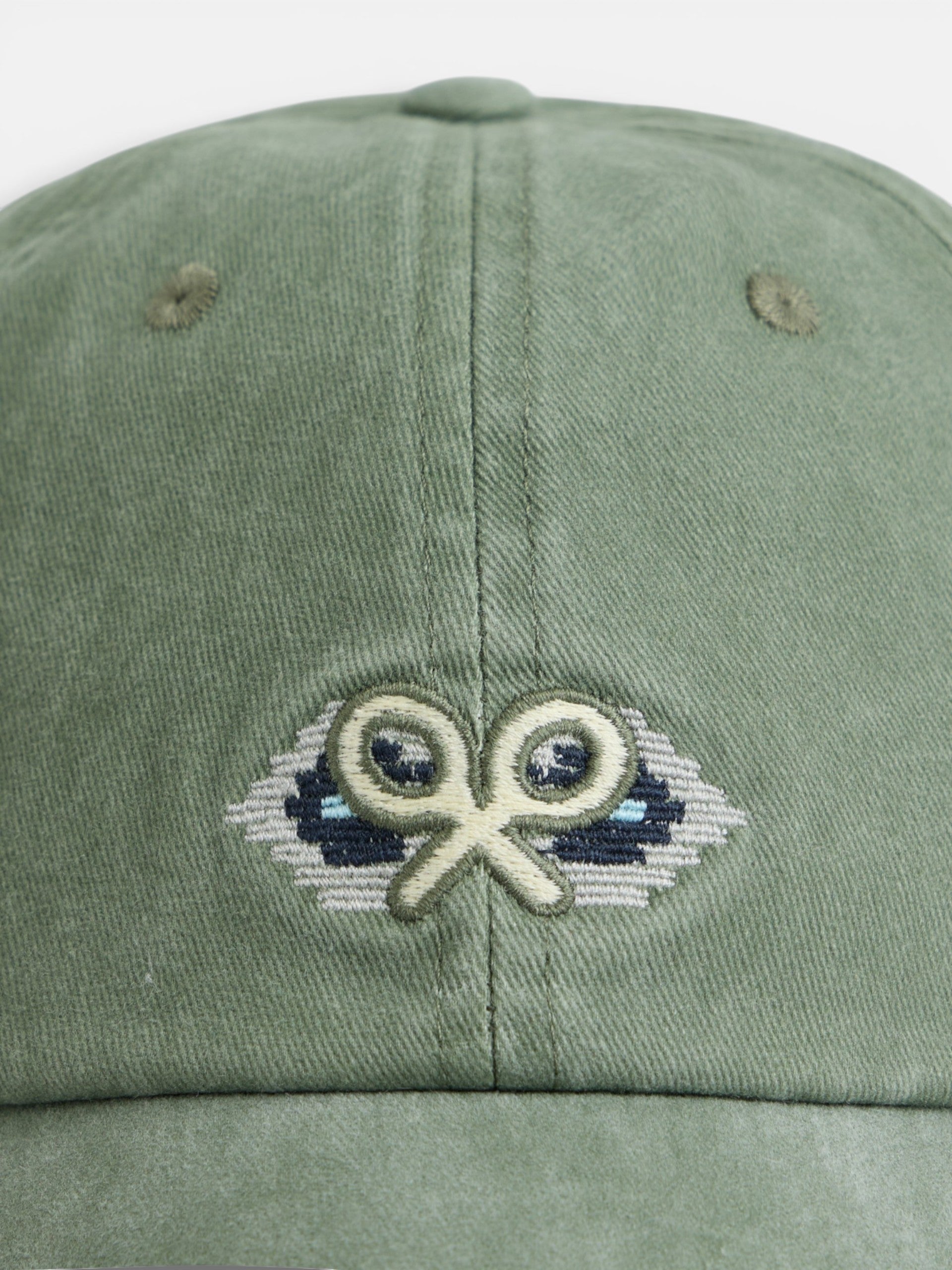 Gorra raqueta etnica verde