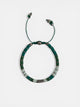 Pulseira cilindro raquete verde