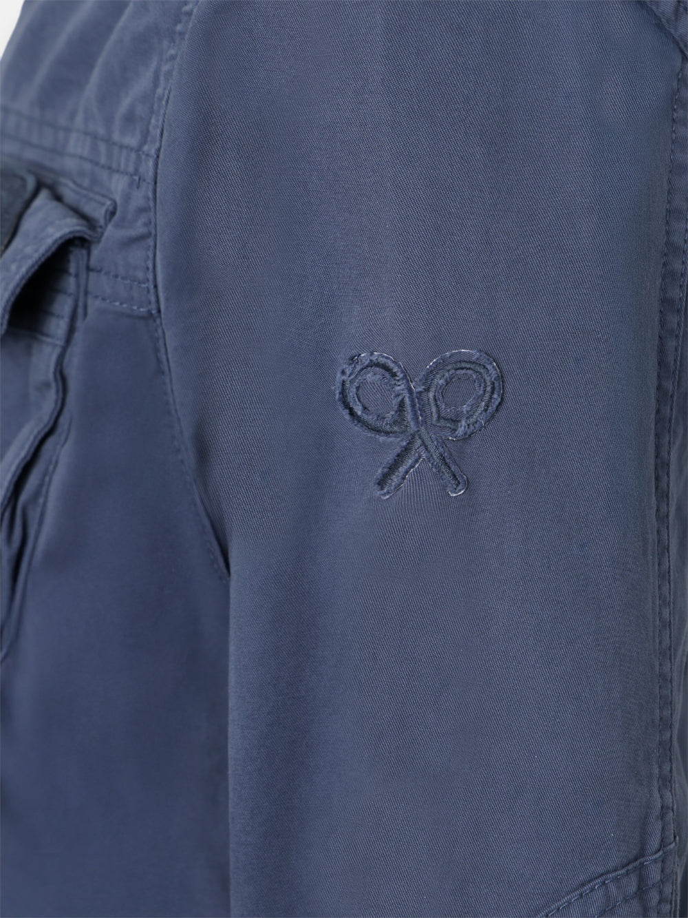 Parka parches azul marino