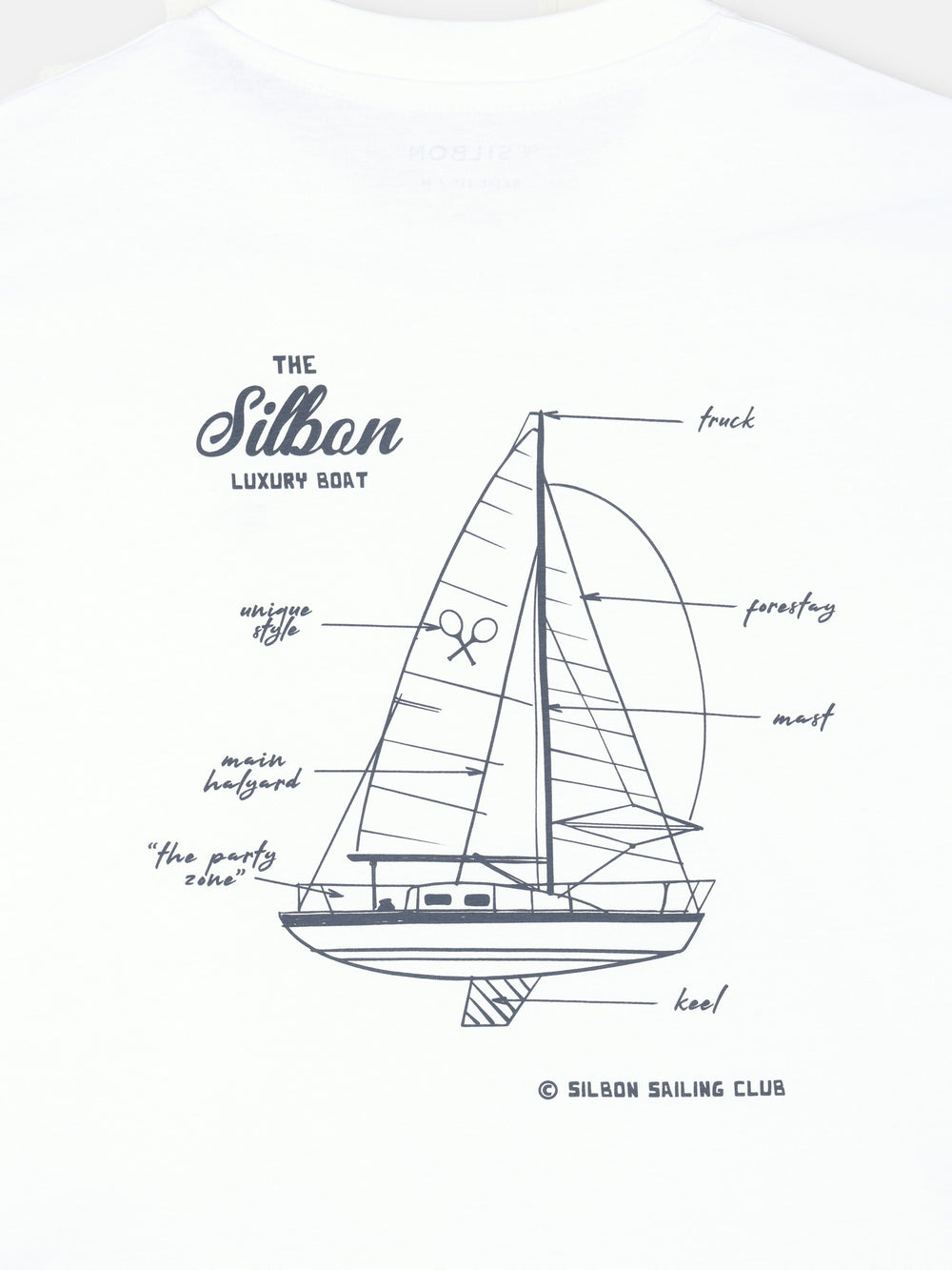 Camisola luxury boat branca