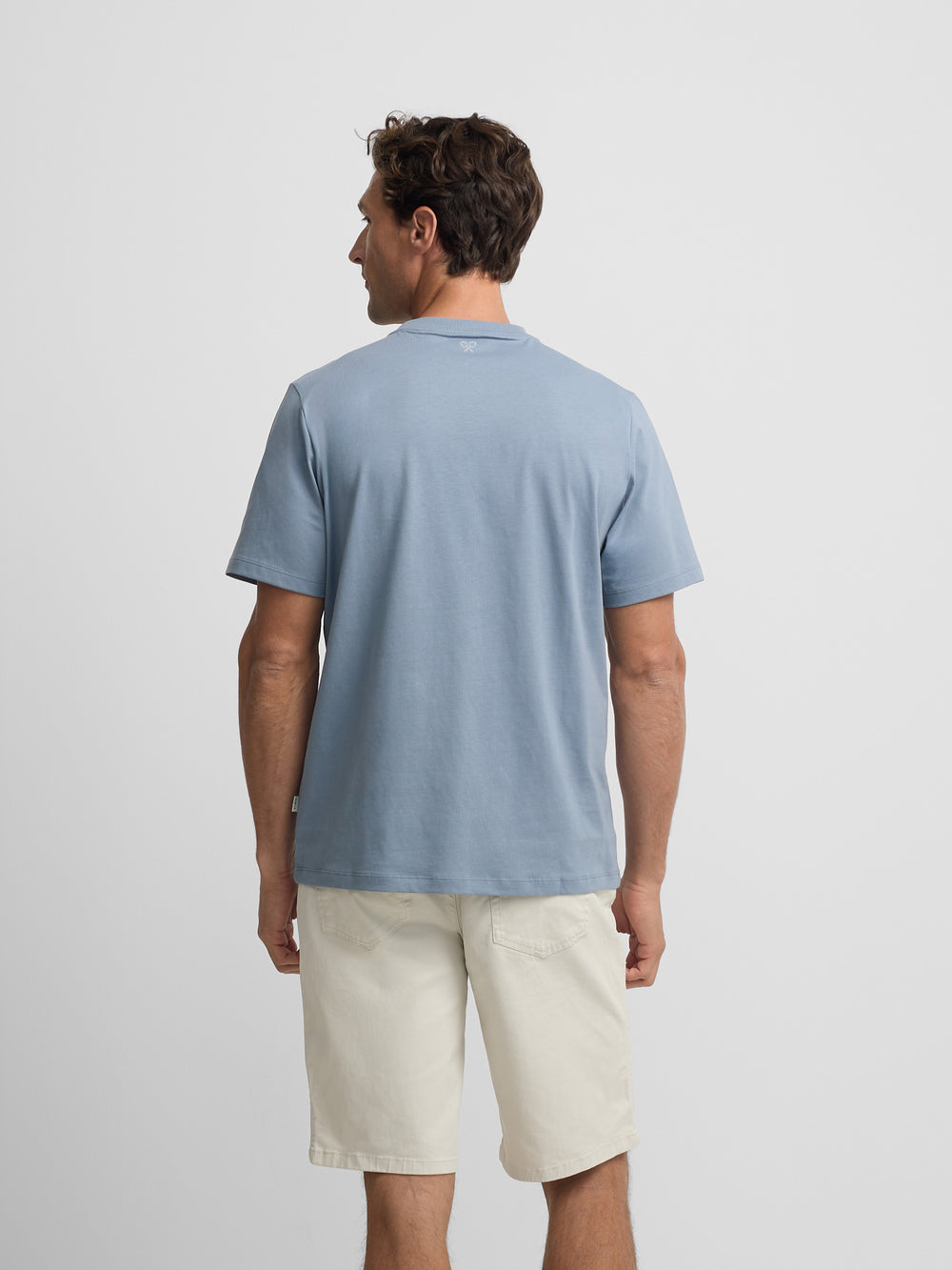 Camiseta Silbon flock azul indigo