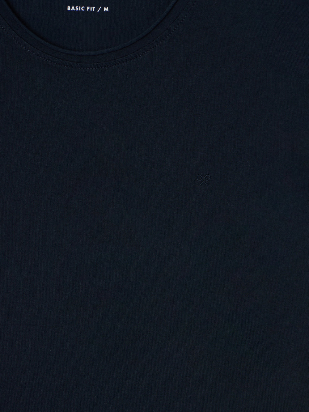 T-shirt col roulé bleu marine