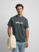 Camiseta Silbon flock verde oscuro
