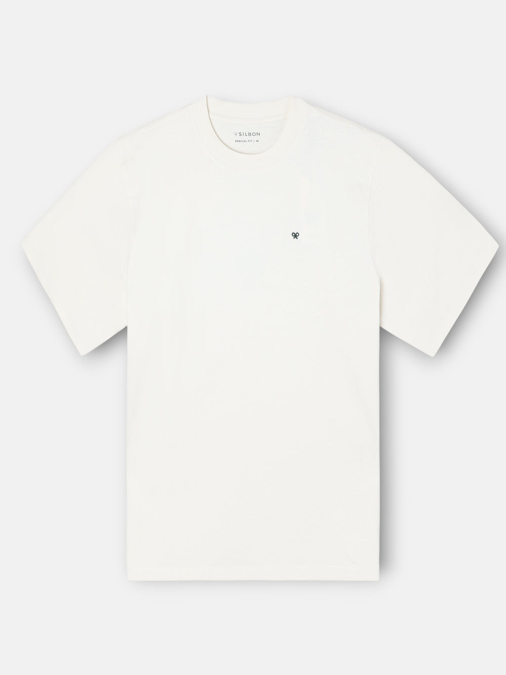 Camiseta special fit silbon plans creme