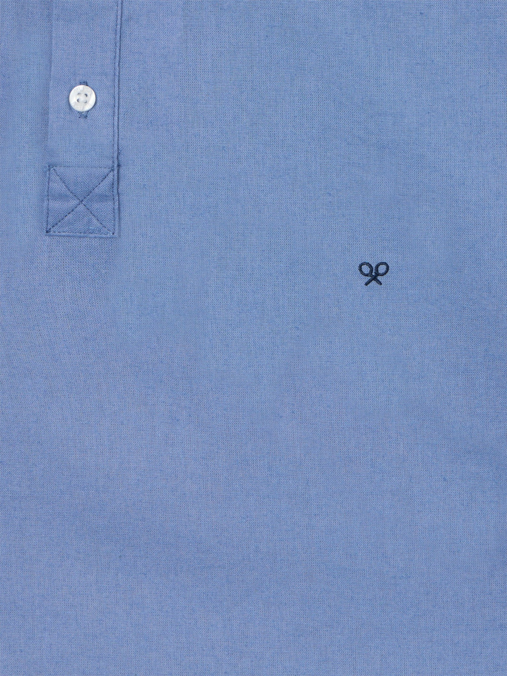 Polera sport lino azul
