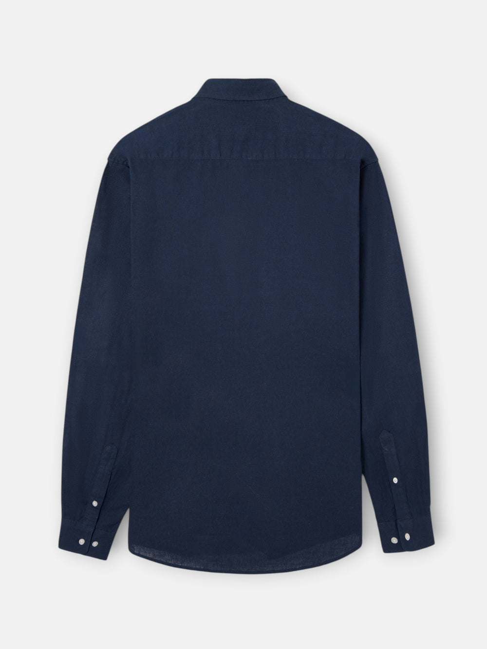 Polo sport en lin bleu marine